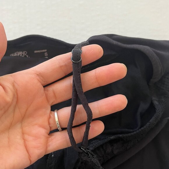 Y2K Babydoll Slip Dress Sz S Lace Empire Waist Whimsigoth Fairy Grunge Romantic - Picture 7 of 7